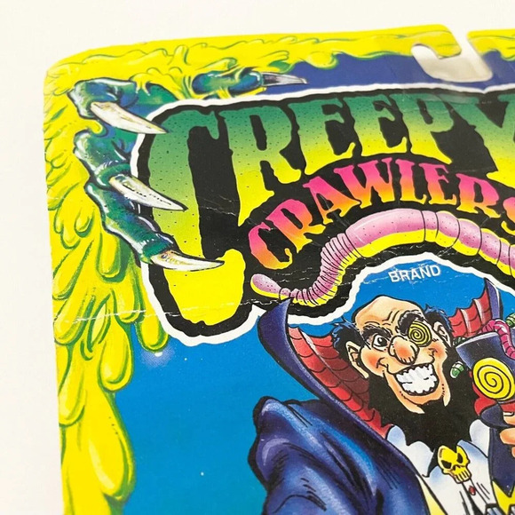 VTG 1994 Creepy Crawlers Professor  Guggengrime 5.5 Inch Action Figure Damaged - Picture 13 of 16